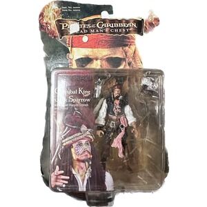 Zizzle Pirates of the Caribbean Cannibal King Jack Sparrow Figure 00010‎ 2006